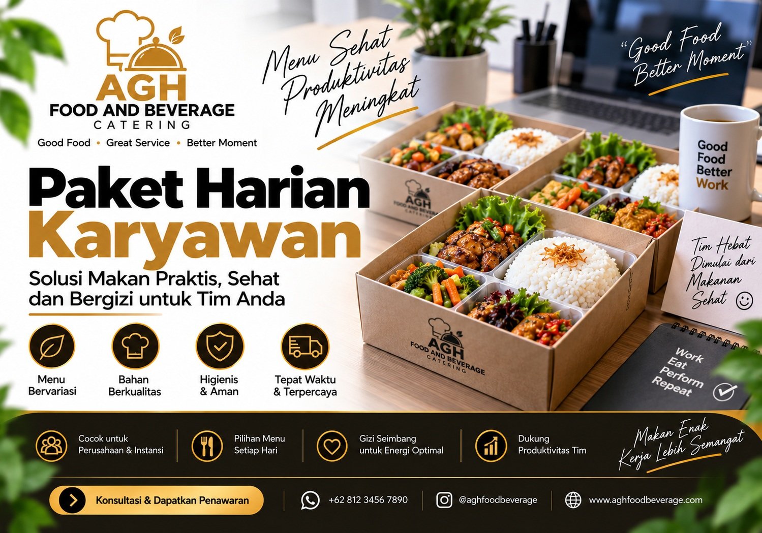 Paket Harian Karyawan